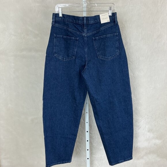 Banana Republic Factory High Rise Barrel Ankle Jean NWT 29/8 - Picture 2 of 5